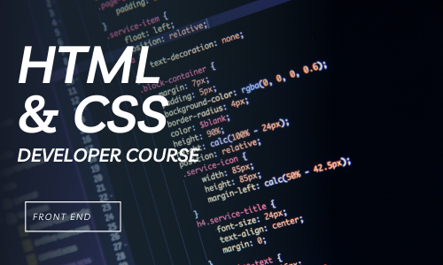 HTML & CSS Developer Course<br />
